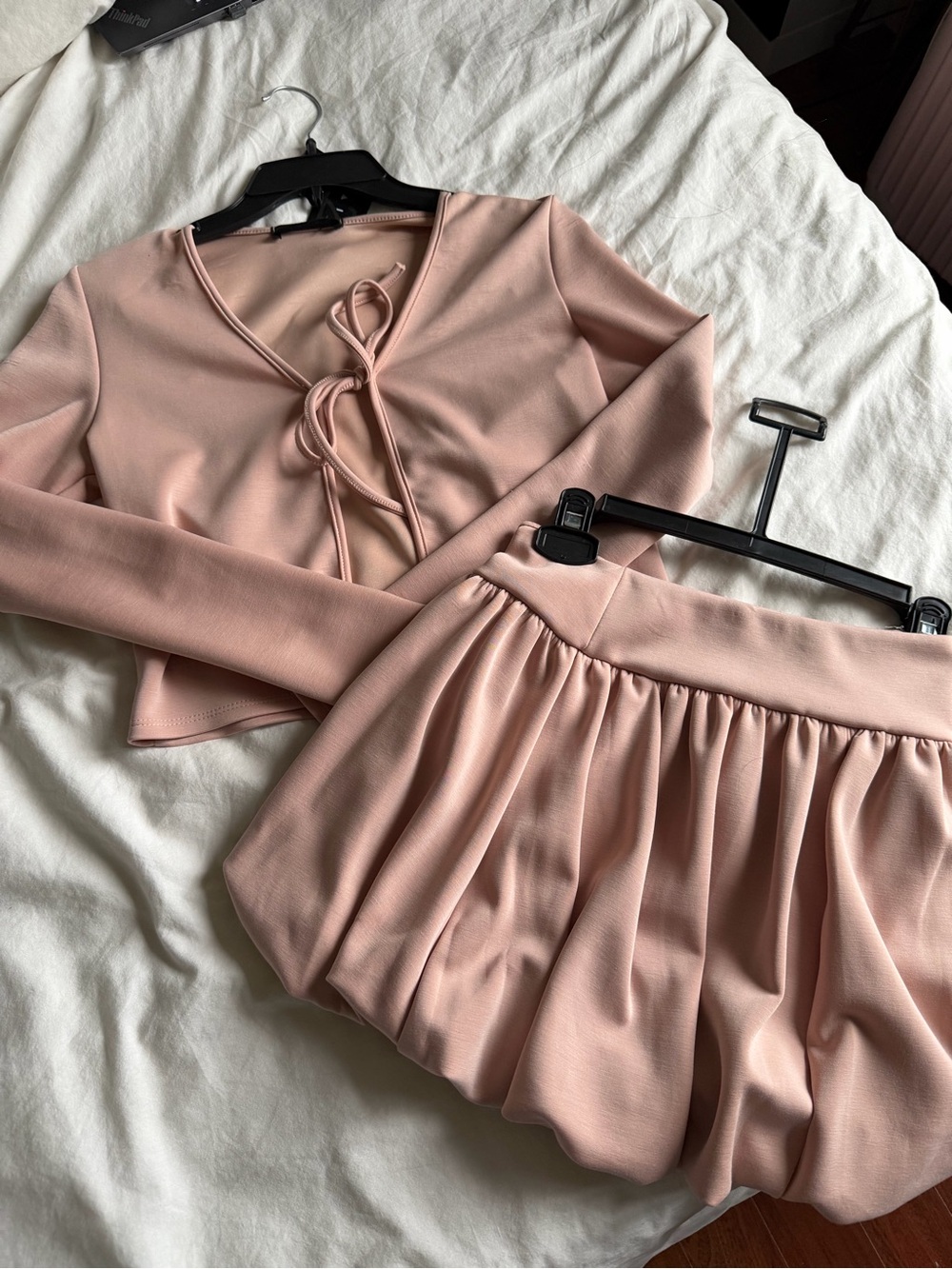 Pink Two-Piece Skirt Set - Picture 2 of 2